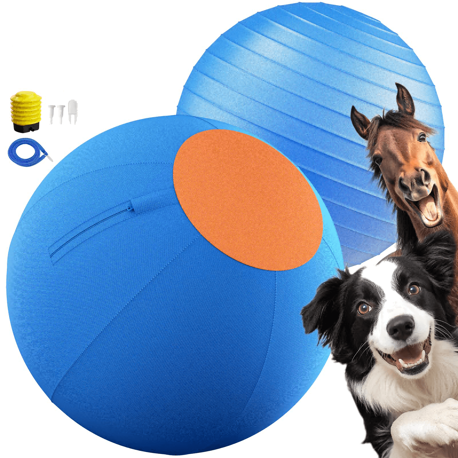 Durable Dog Herding & Chase Ball (17.7 inch)