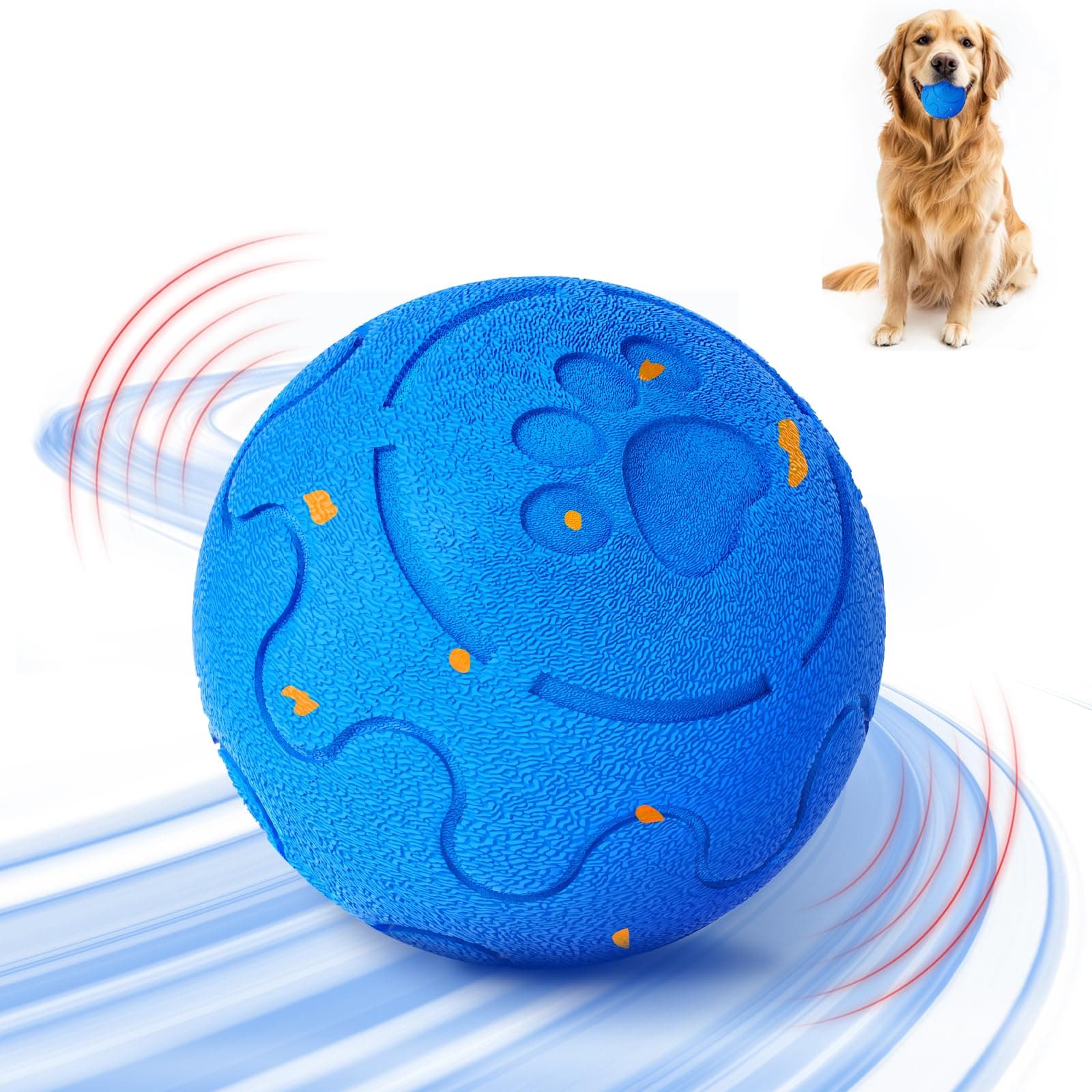 Self-Moving Interactive Dog Ball