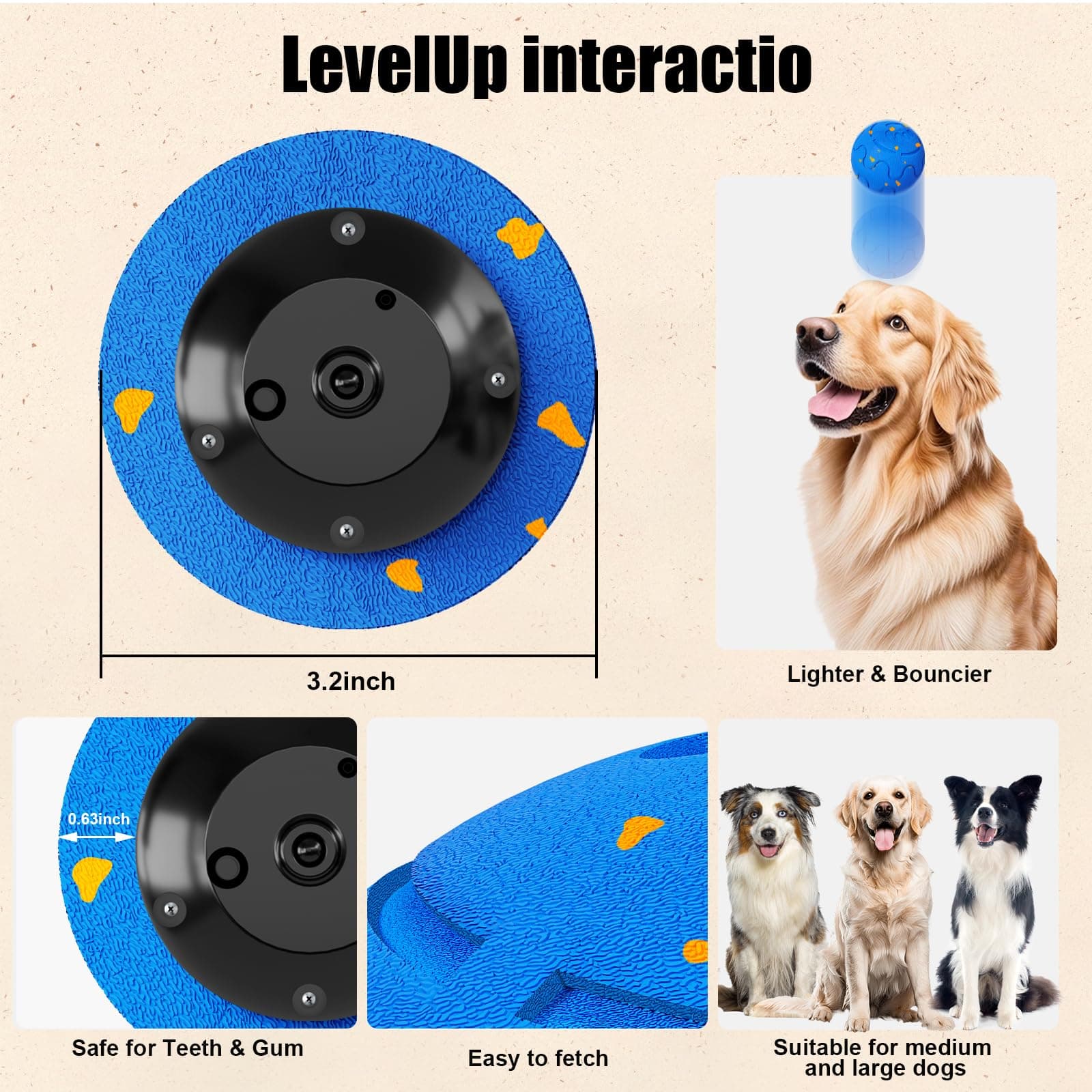 Self-Moving Interactive Dog Ball — photo 2