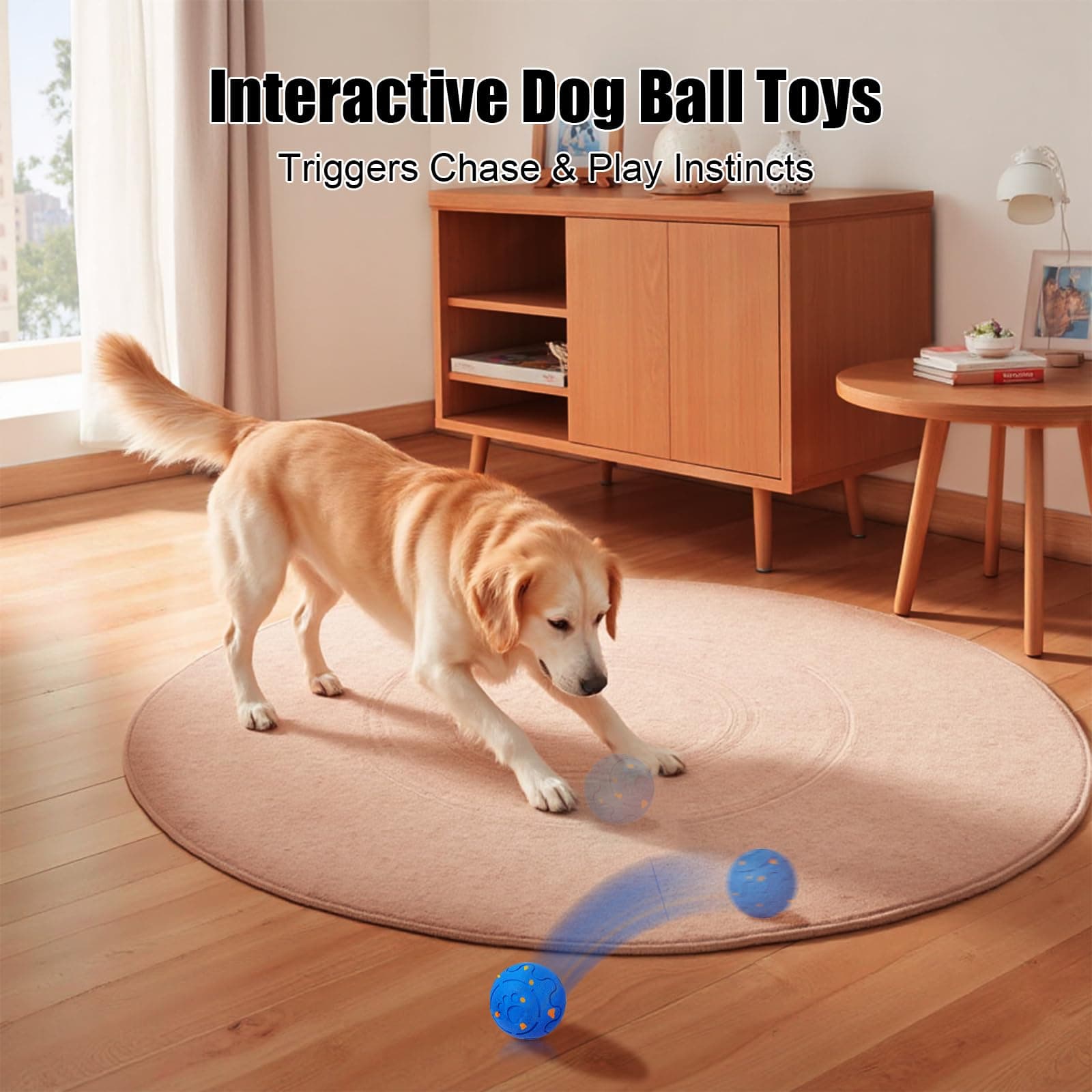 Self-Moving Interactive Dog Ball — photo 3