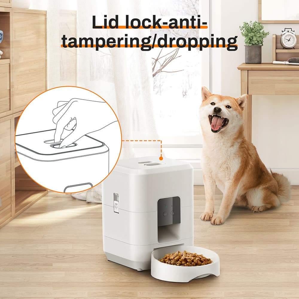 Smart 2L Automatic Pet Feeder with Camera — photo 4