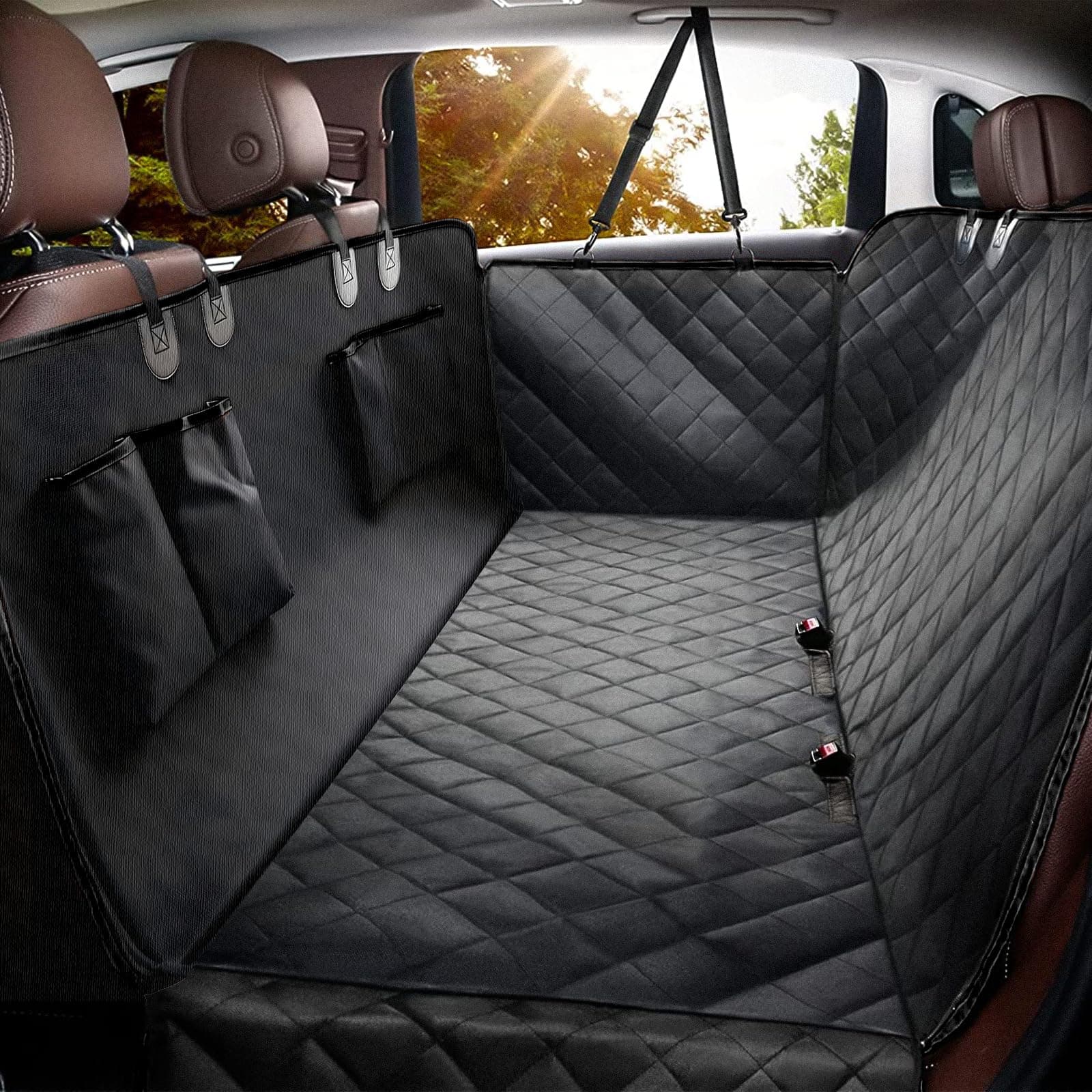 Waterproof Dog Car Seat Cover & Hammock
