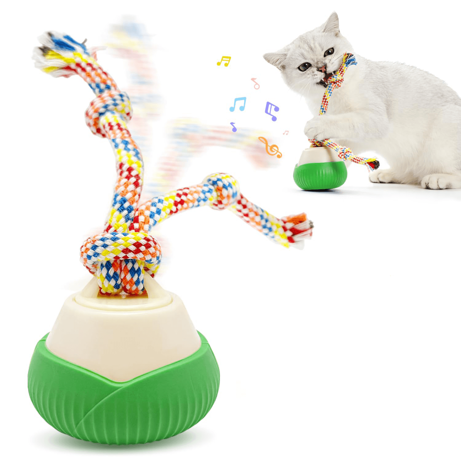 Rechargeable 360° Interactive Cat Toy — photo 4